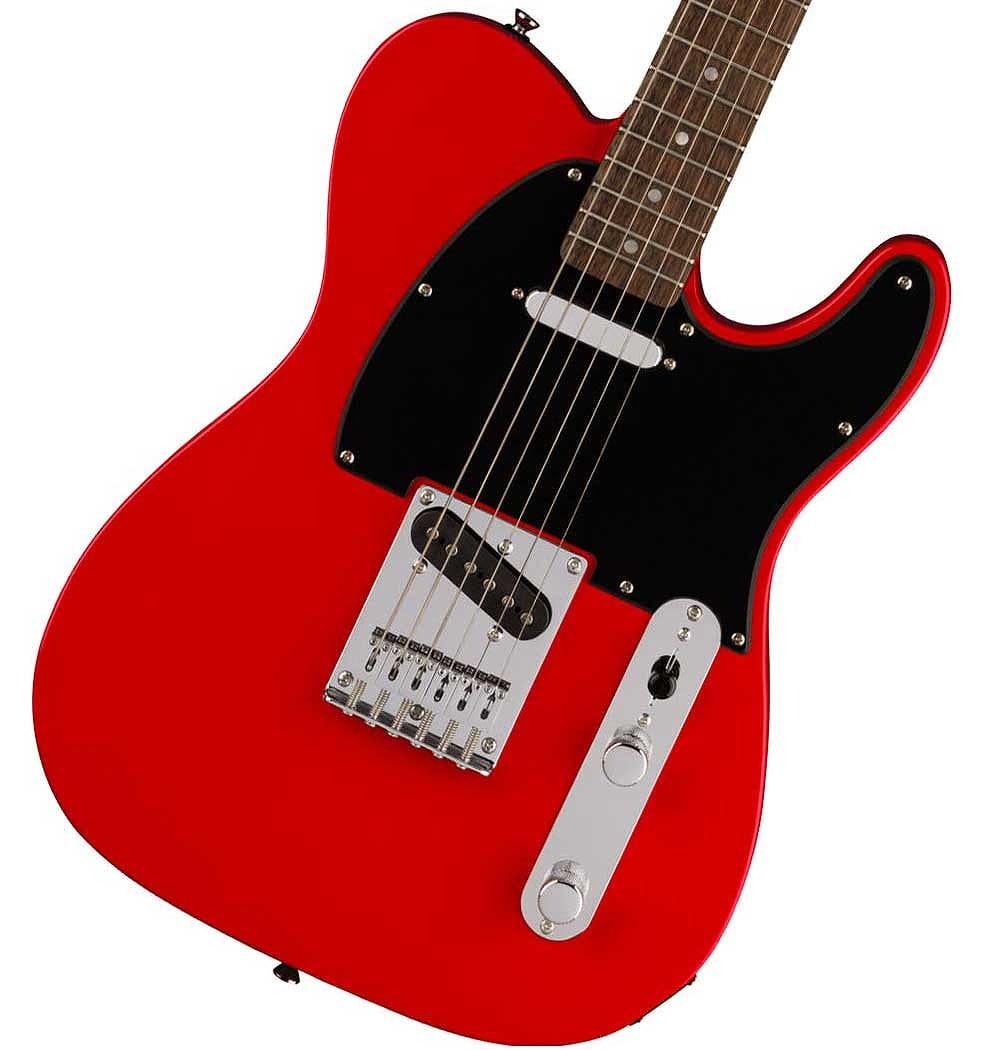 Squier by Fender / Sonic Telecaster Laurel FB BK PG Torino Red