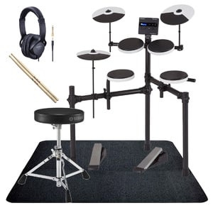 Roland / TD-02K ヤマハのドラムイスを採用したスターターセット SELVAマット付き