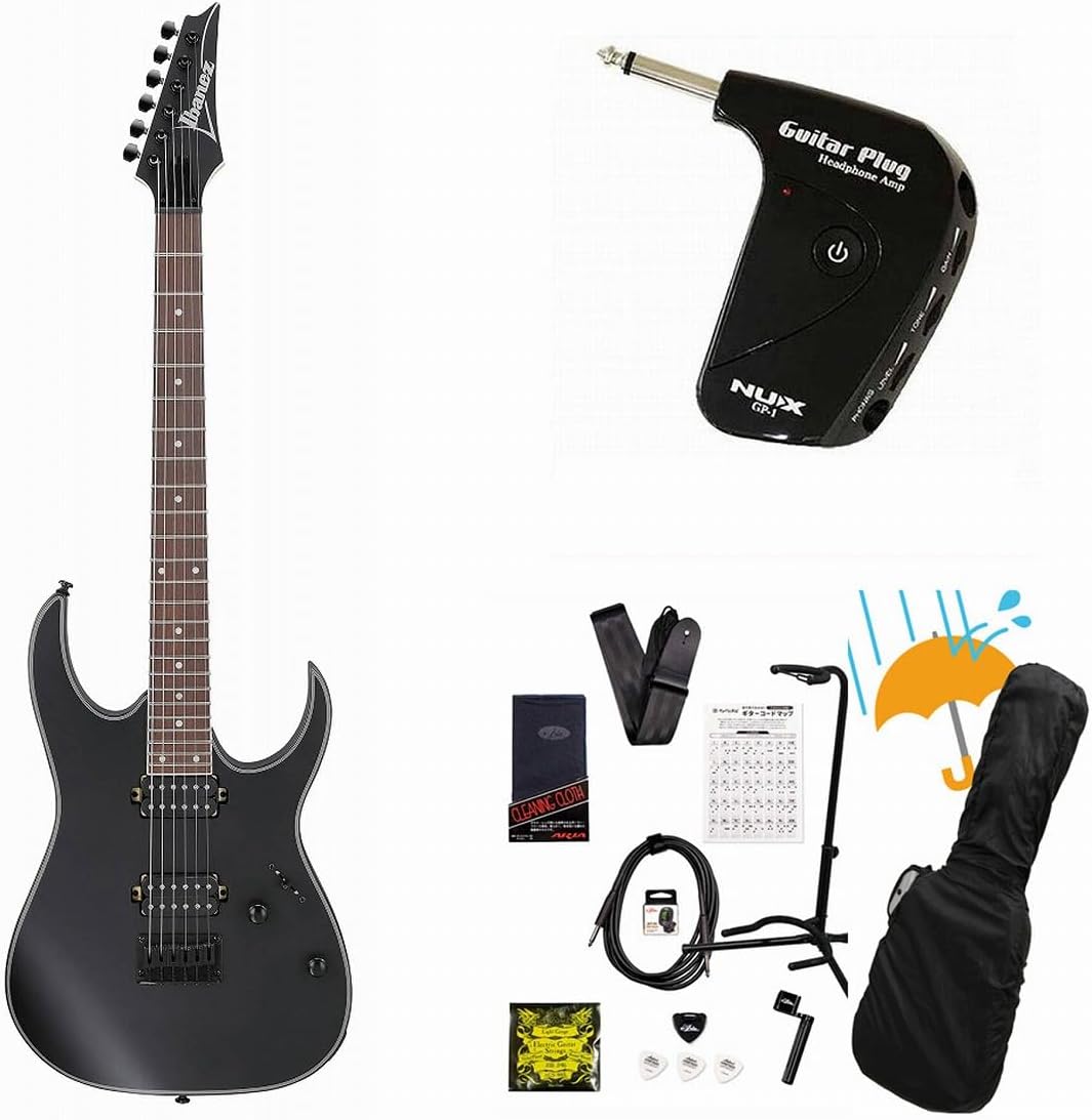Ibanez / RG421EX Black Flat (BKF) GP-1アンプ付属エレキギター初心者