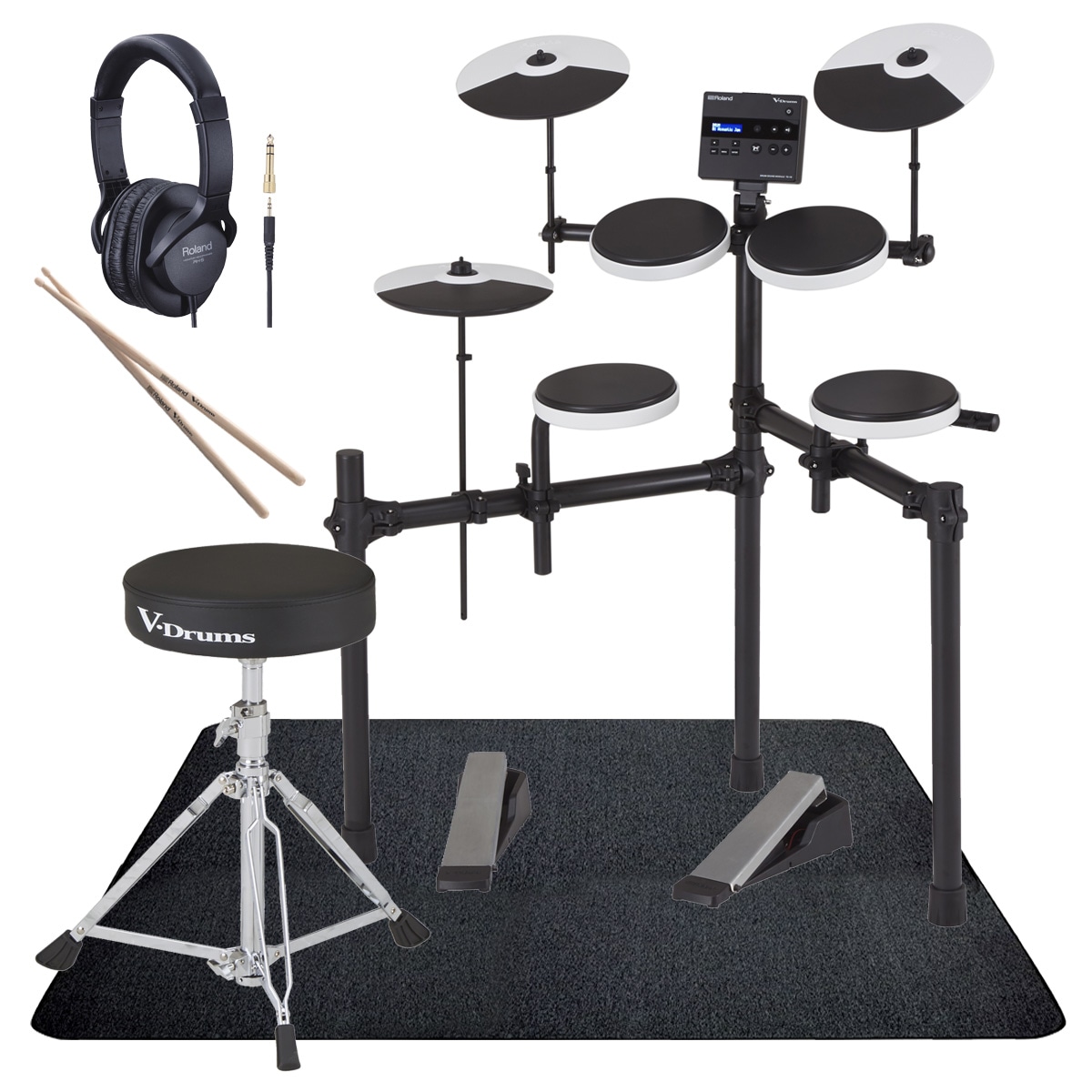 RAqours 2体セット Roland / TD-02K 純正DAP-2Xを採用したすぐに使えるスターターセット w