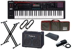 Roland ローランド / FANTOM-06 [専用キャリング・ケース  + キーボードアンプ ＆ キーボードスタンド セット！]