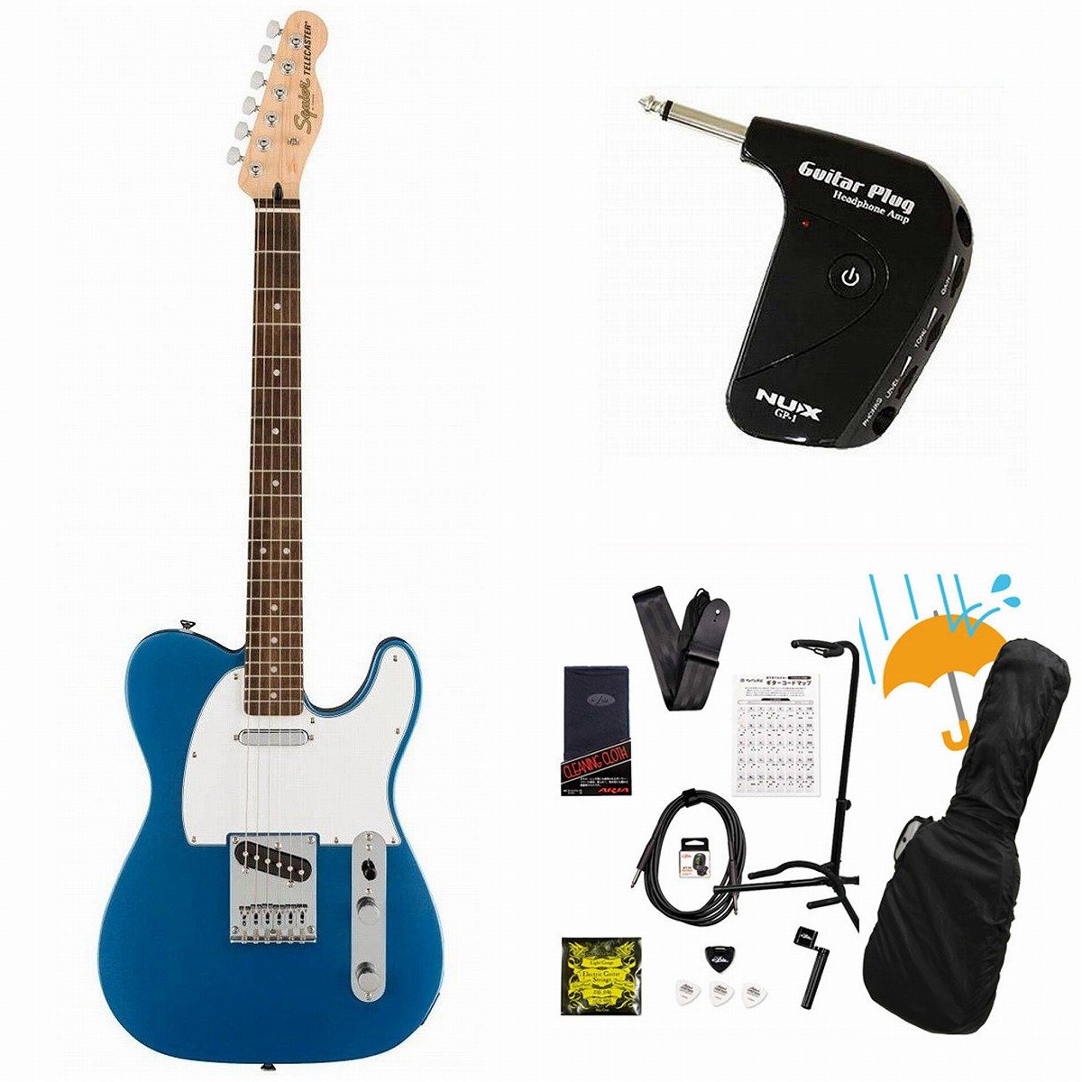 Squier by Fender / Affinity Series Telecaster Laurel FB WH PG Lake