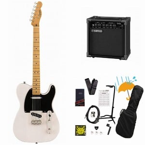 Squier by Fender / Classic Vibe 50s Telecaster Maple FB White Blonde エレキギター YAMAHA GA15IIアンプ付属初心者セットR