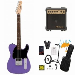 Squier by Fender / Sonic Esquire H Laurel FB BK PG Ultraviolet PG