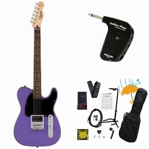 Squier by Fender / Sonic Esquire H Laurel FB BK PG Ultraviolet GP 