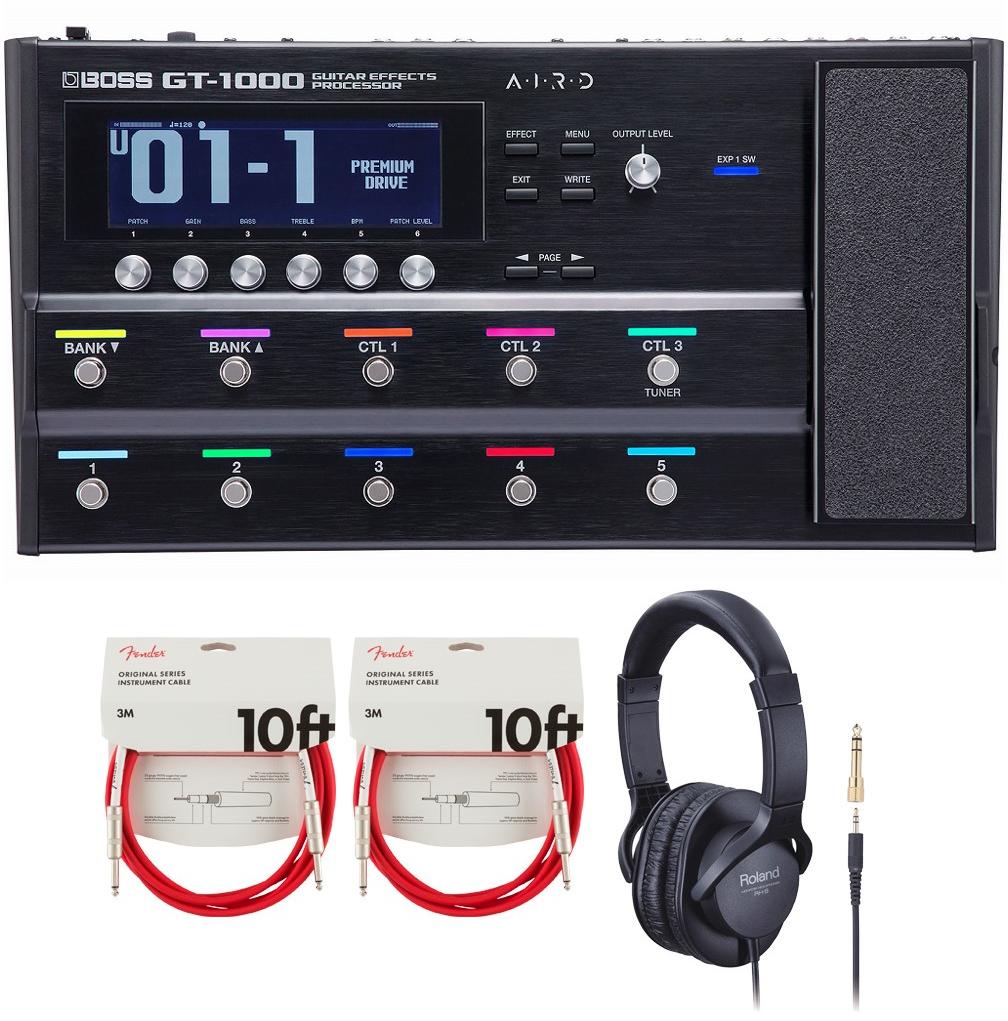BOSS / GT-1000[周辺機器アイテム同時購入セット] フェンダー ケーブル
