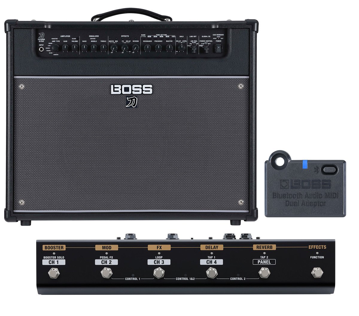 BOSS / KATANA ARTIST GEN 3 [BT-DUAL + GA-FC EXフットスイッチ 同時