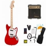 Squier by Fender / Sonic Mustang Maple FB WH PG Torino Red Fender