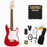 Squier by Fender / Mini Stratocaster Laurel Fingerboard Shell Pink