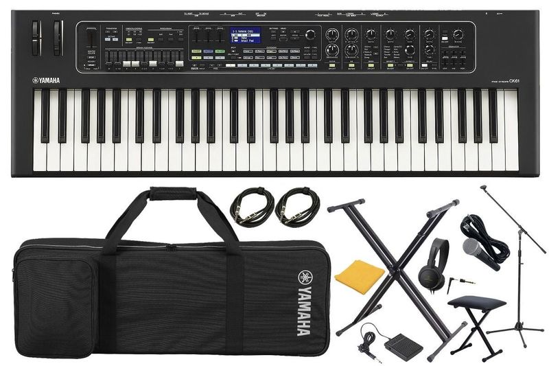 YAMAHA SK1XG 61鍵 YAMAHA ヤマハ / CK61 [コンプリートセット！] 61鍵ステージキーボード