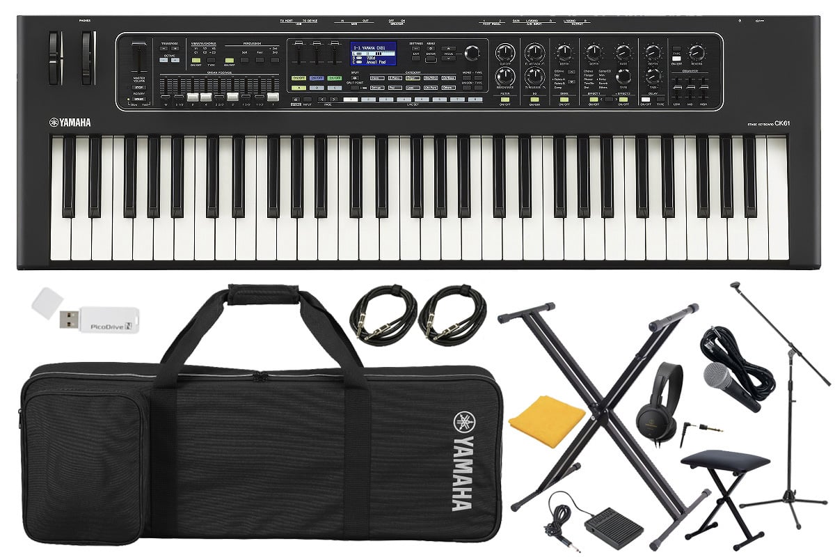 YAMAHA ヤマハ / CK61 [コンプリートセット！] 61鍵ステージキーボード