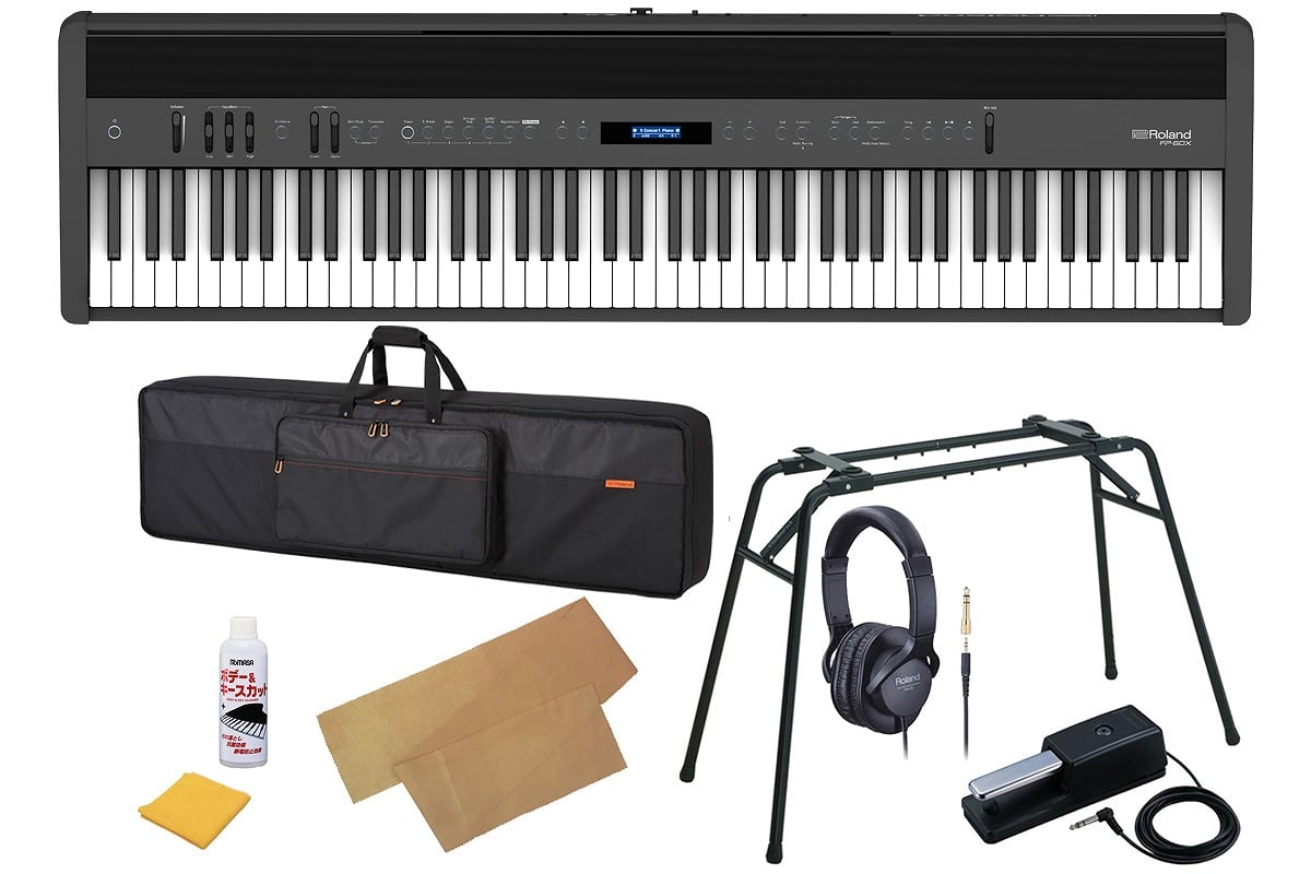 Roland ローランド / FP-60X BK【数量限定 CB-B88V2 スタートセット