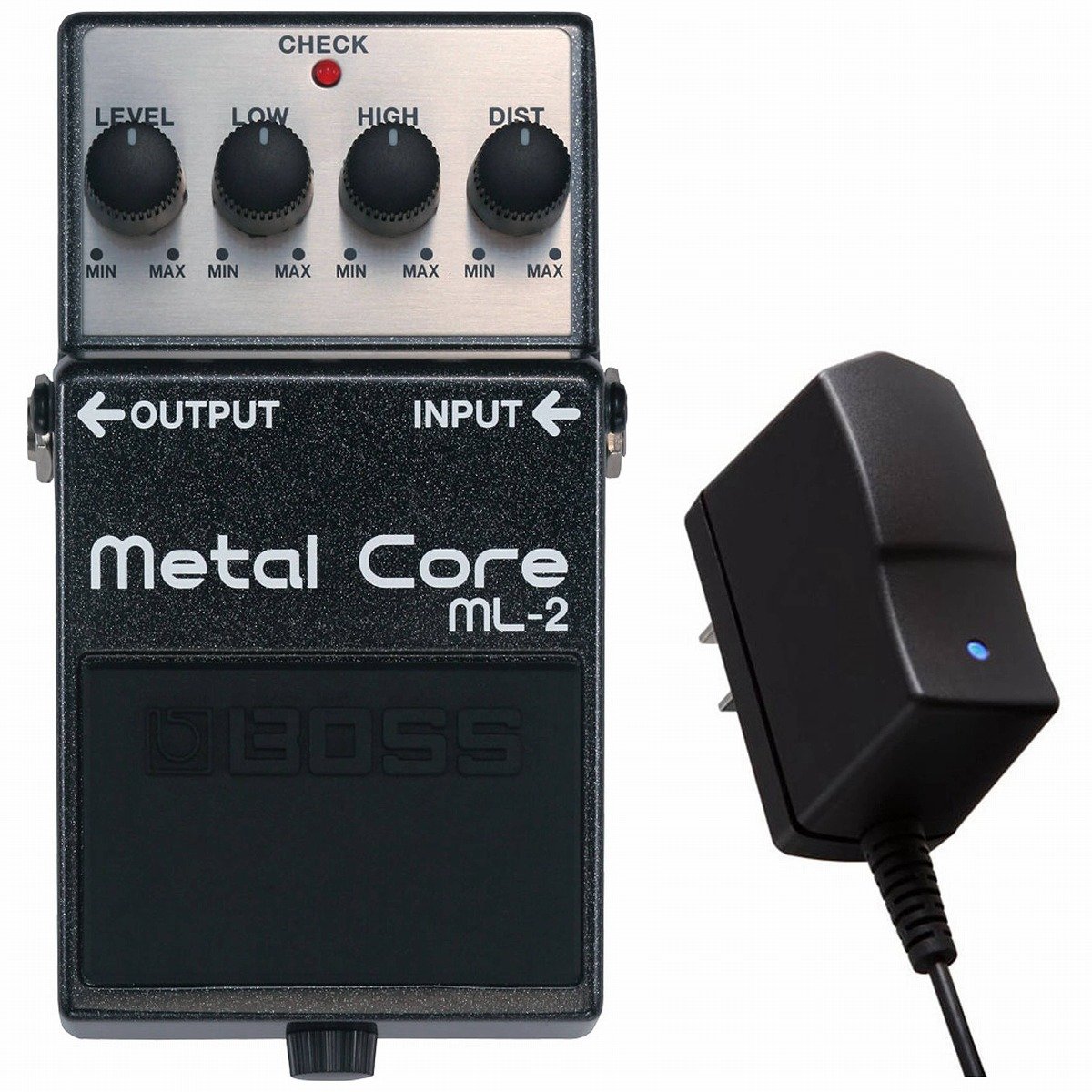 BOSS ML-2 メタルコア ACアダプター付 l Core 美品 BOSS / ML-2 Metal Core［純正ACアダプター同時購入セット