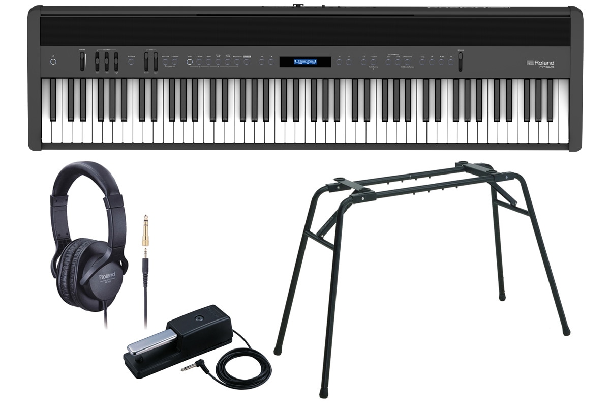Roland ローランド / FP-60X BK【数量限定アクセサリーセット Roland ローランド / FP-60X BK【数量限定アクセサリーセット