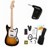 Squier by Fender / Sonic Mustang Maple FB WH PG 2-Color Sunburst