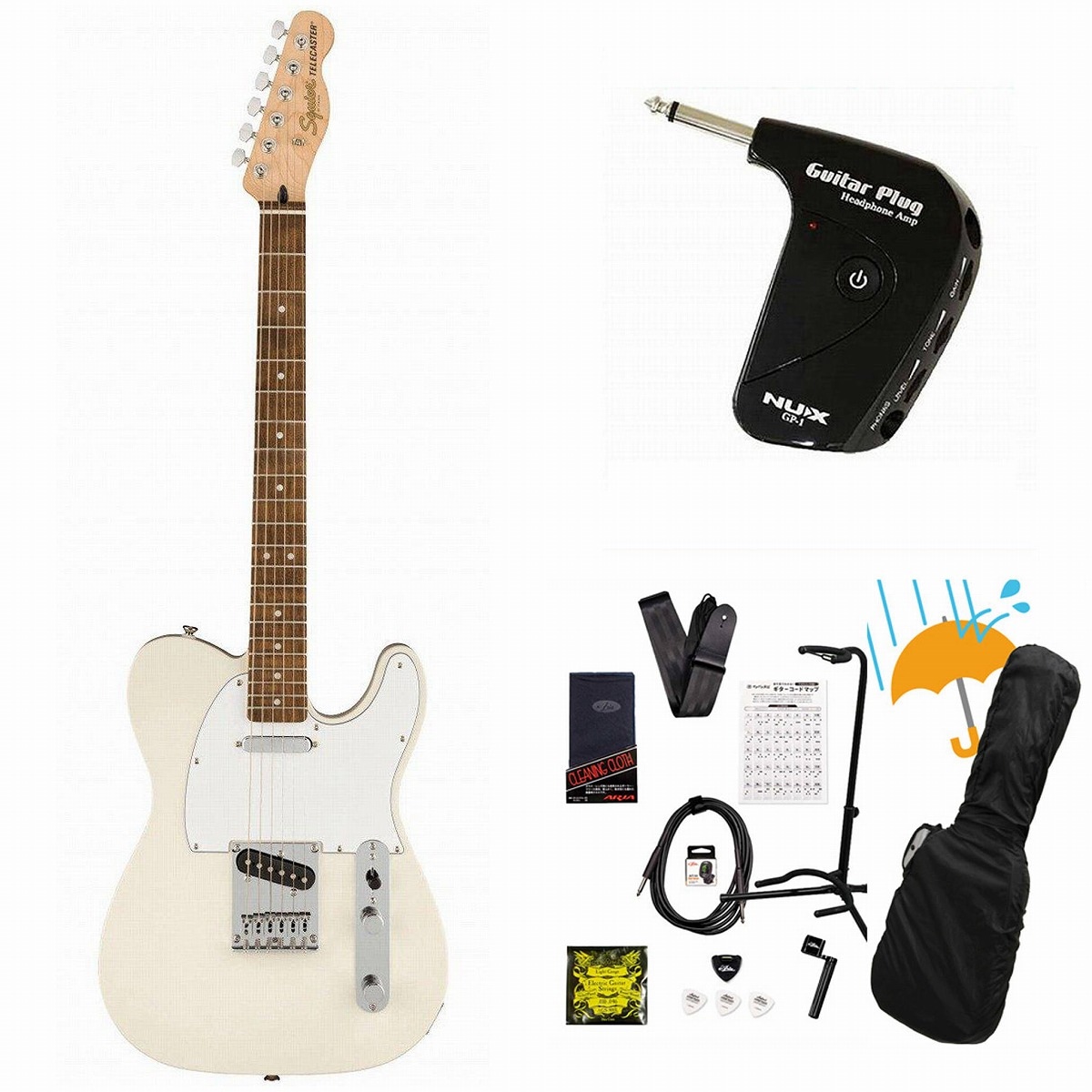 Squier by Fender / Affinity Series Telecaster Laurel FB WH PG