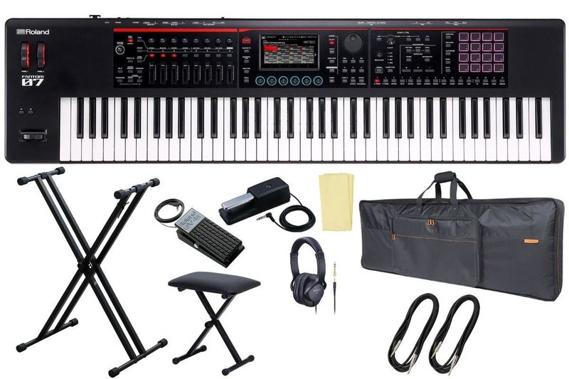 Roland ローランド / FANTOM-07【コンプリートセット！】76鍵盤 多用途シンセサイザー