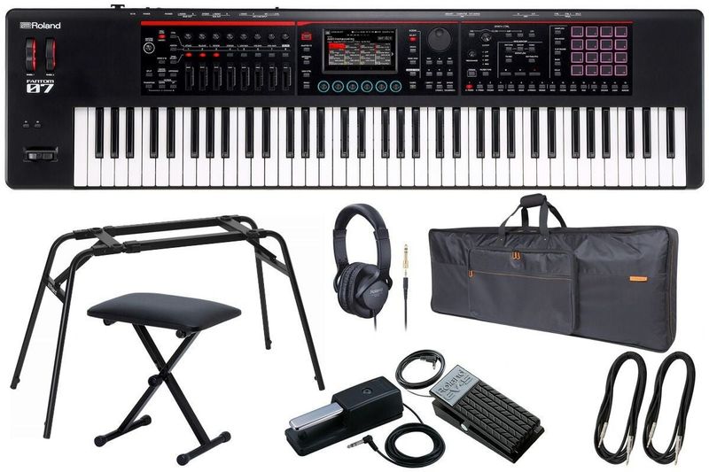 Roland ローランド / FANTOM-07【アクセサリーセット！】76鍵盤 多用途シンセサイザー