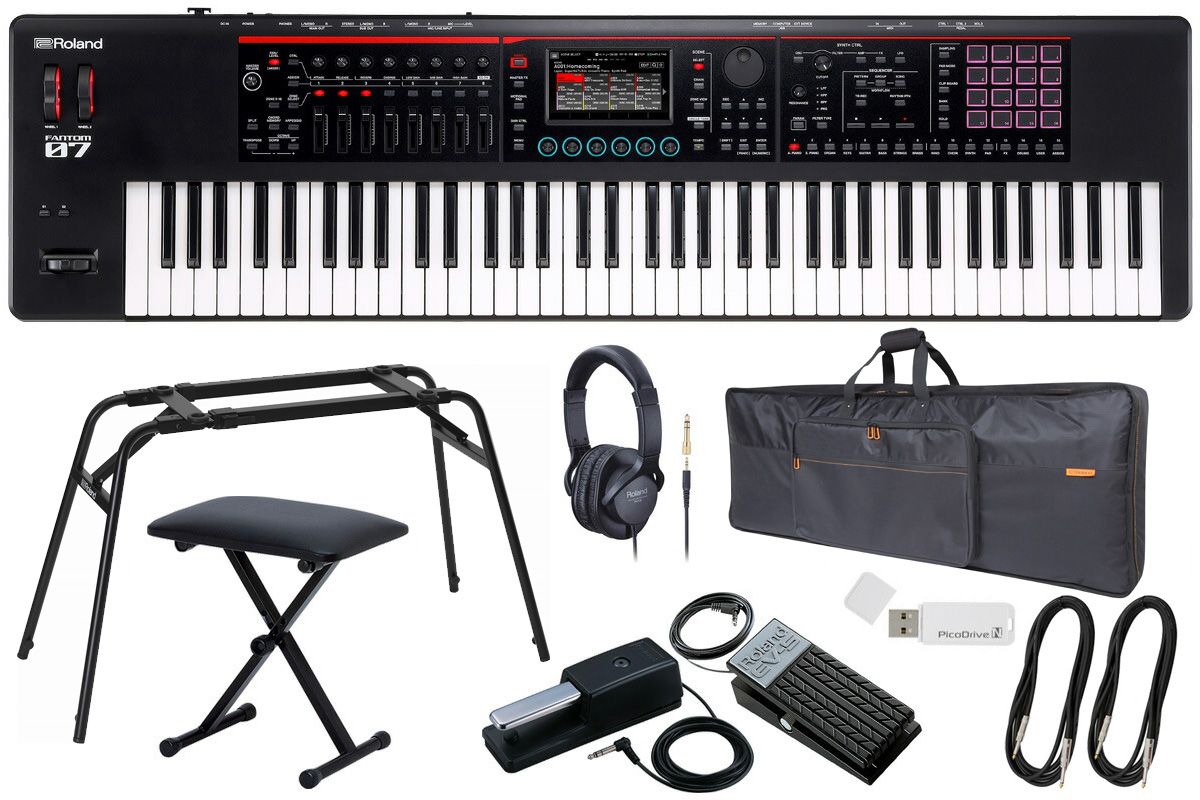 Roland ローランド / FANTOM-07【アクセサリーセット！】76鍵盤 多用途