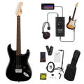 Squier / Sonic Stratocaster HT H Laurel Fingerboard Black Pickguard Black  録音＆セッションで上達！Fender Link I/O付き13点セットの商品ページ