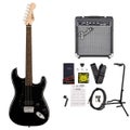 Squier by Fender / Sonic Stratocaster HT H Laurel FB BK PG Black Fender 10Wアンプ付属エレキギター初心者セットRの商品ページ
