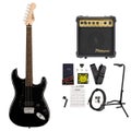 Squier by Fender / Sonic Stratocaster HT H Laurel FB BK PG Black PG-10アンプ付属エレキギター初心者セットRの商品ページ