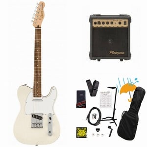 Squier by Fender / Affinity Series Telecaster Laurel FB WH PG Olympic White エレキギター PG-10アンプ付属エレキギター初心者セットR