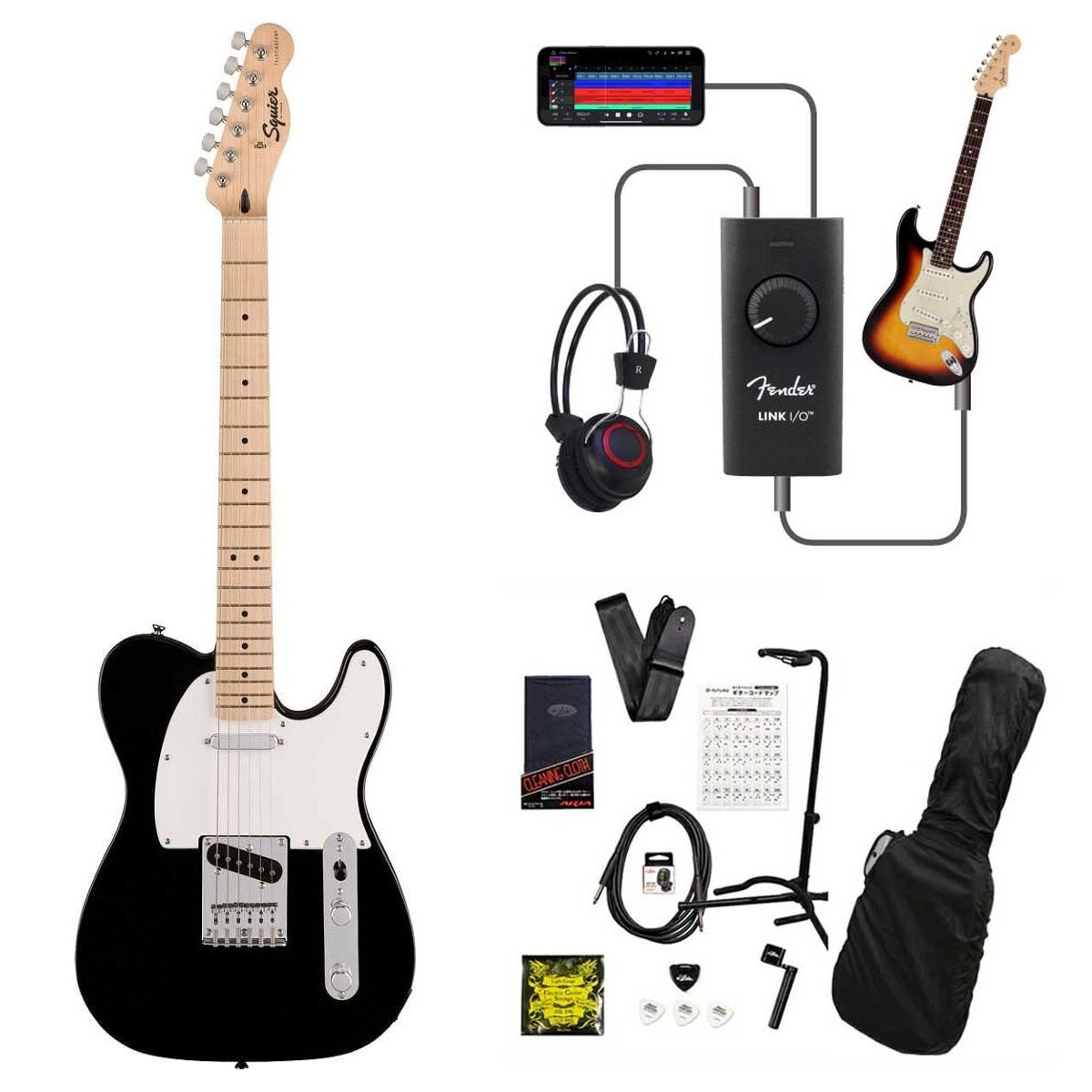 Squier Telecaster ブラック 見るからにジャンク再生楽しむ品 000000047537_dbga4j7.jpg