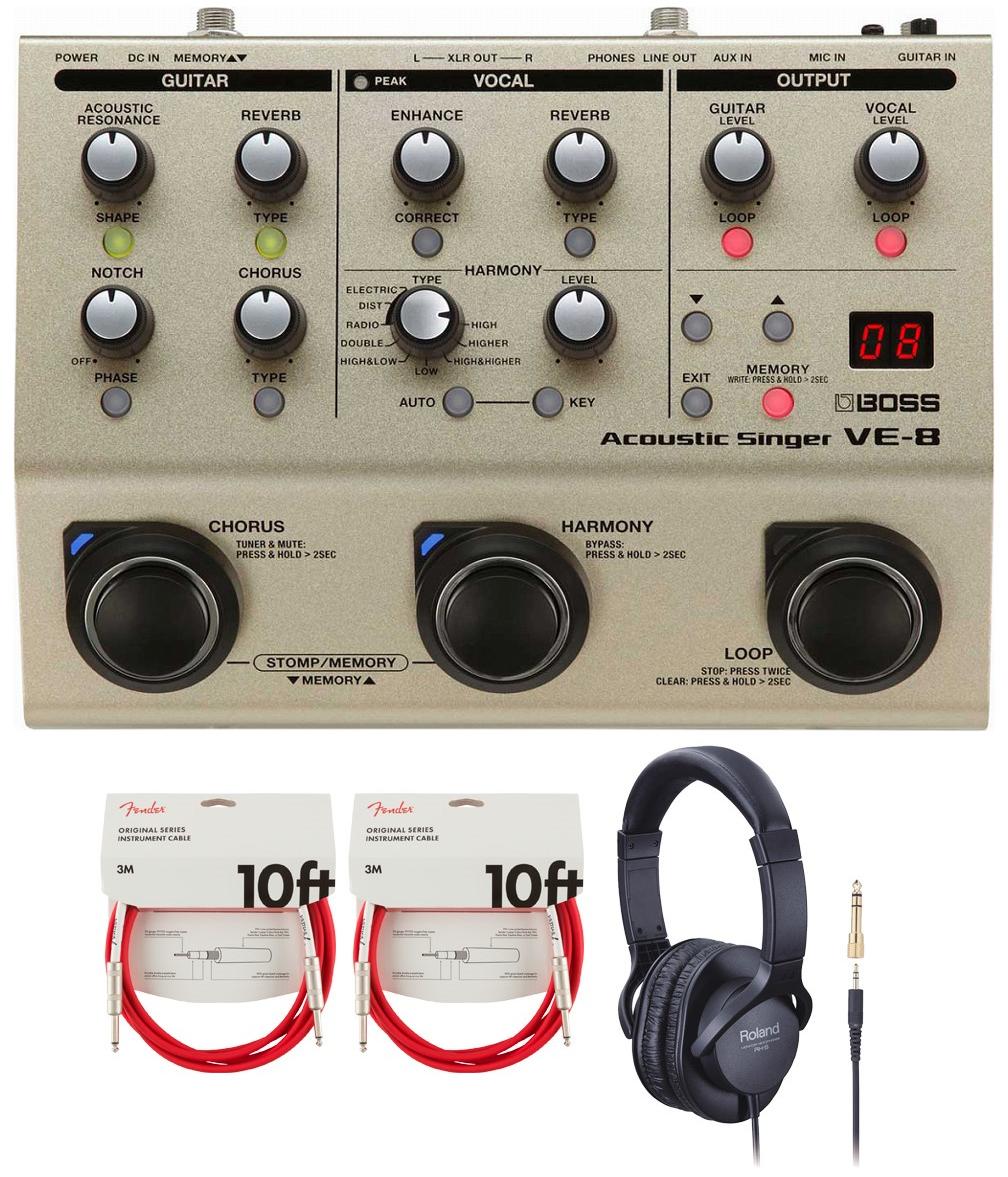BOSS / VE-8 Acoustic Singer [周辺機器アイテム同時購入セット