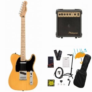 Squier by Fender / Affinity Series Telecaster Maple FB BK PG Butterscotch Blonde PG-10アンプ付属エレキギター初心者セット[期間限定特価]