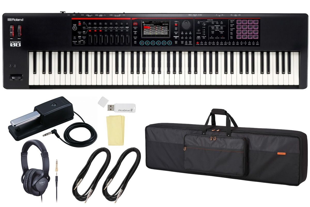 Roland Fantom 08 シンセサイザー Roland - FANTOM-08 | Synthesizer Keyboard