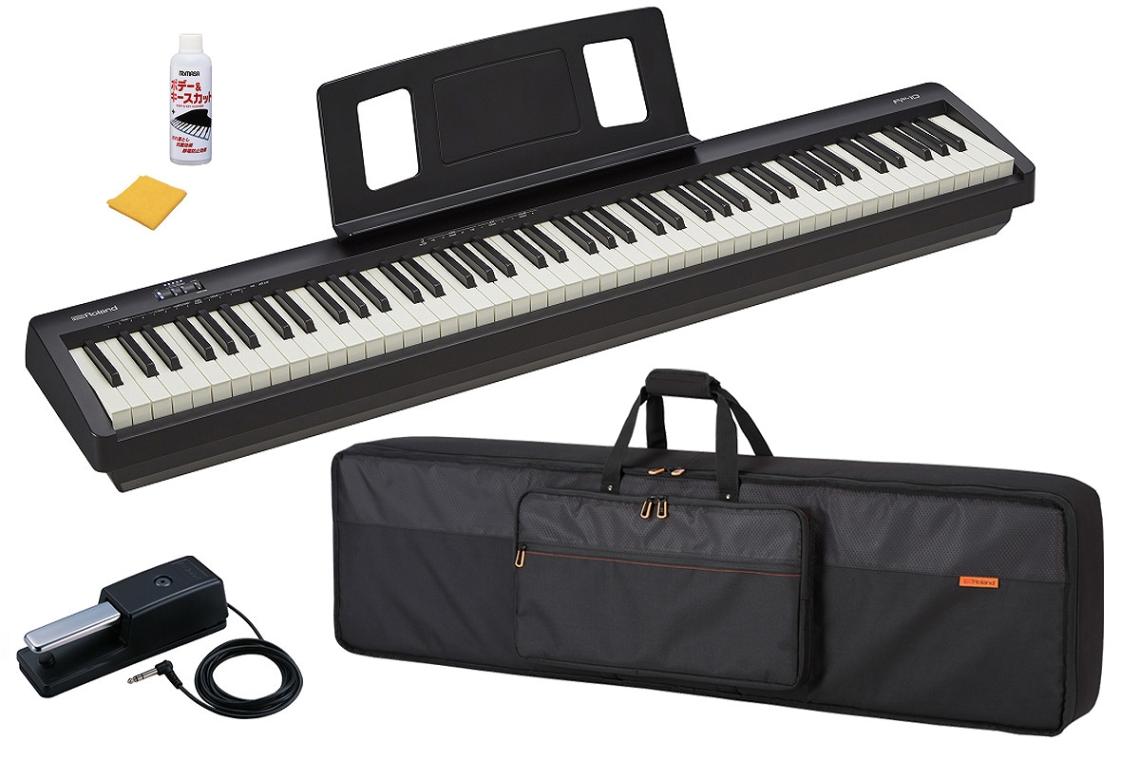 ローランド電子ピアノFP-10 2024製+純正小物 Roland ローランド / FP-10-BK【純正ケースセット！】ポータブル