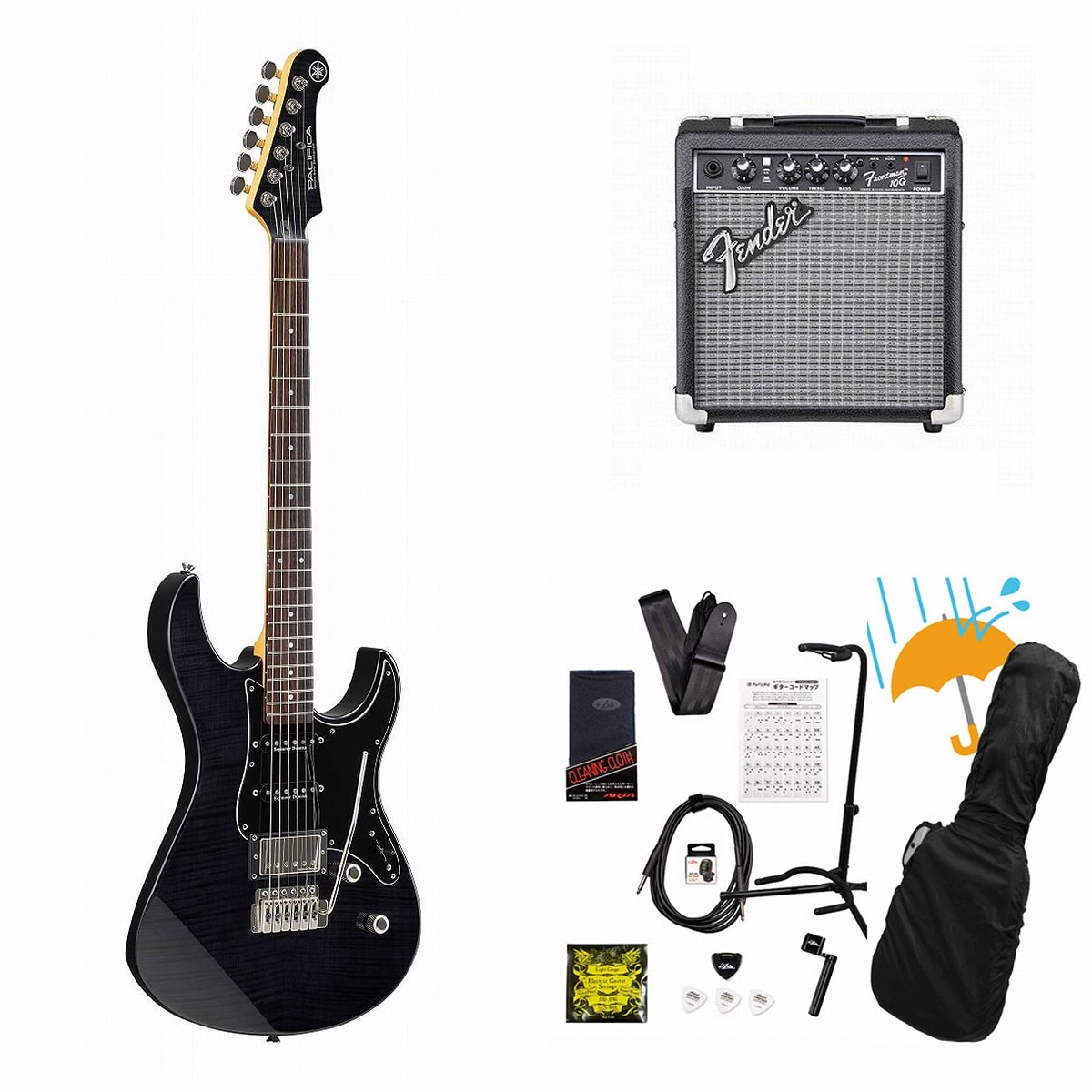 YAMAHA Pacifica 612 VII FM セミハードケース付きセット YAMAHA