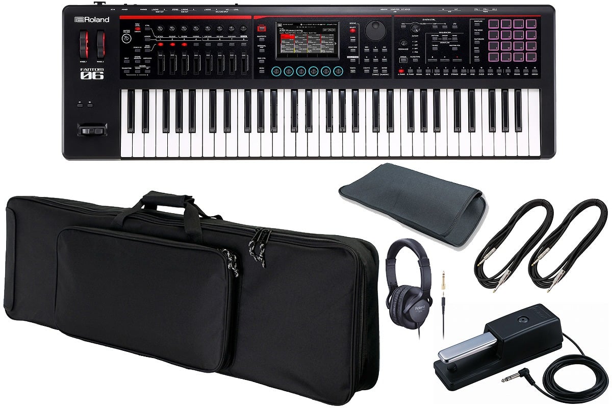 Roland FA06 電子キーボード ケース、シールド付き Roland FA06 電子キーボード ケース、シールド付き 【公式通販】