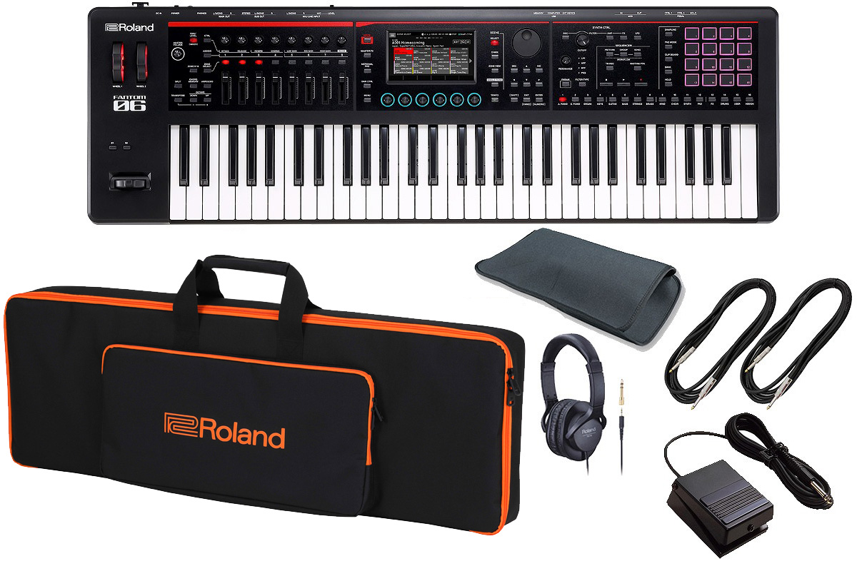 Roland/FANTOM-06【アクセサリーセット！】61鍵盤 シンセサイザー