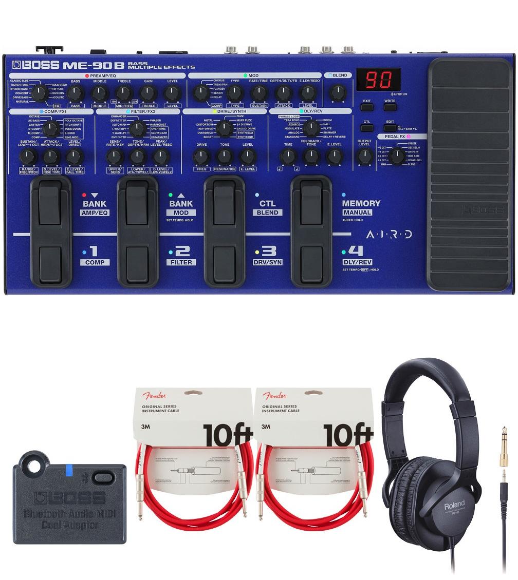 BOSS ME-90B ベース用マルチエフェクター　BT-DUAL付属 BOSS / ME-90B Bass Multiple Effects ベース用 マルチエフェクター[BT