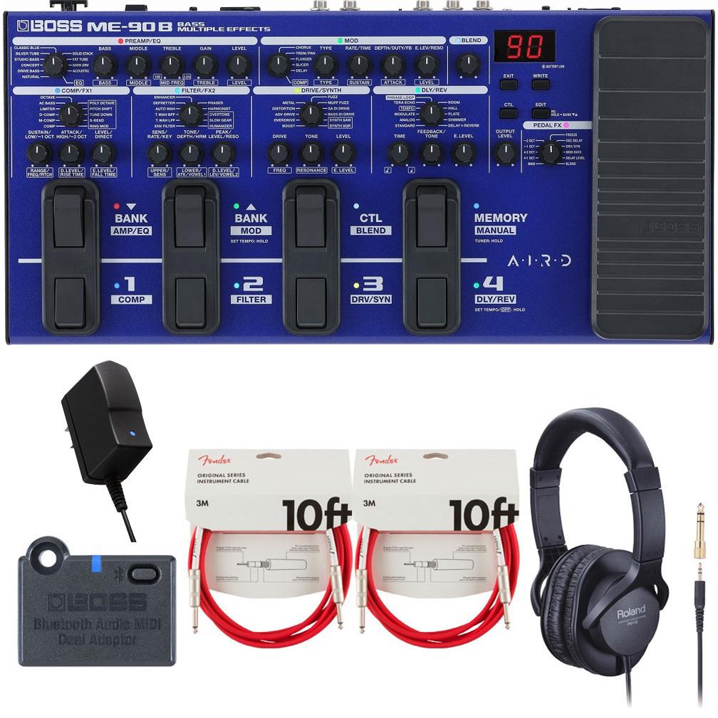 BOSS ME-90B ベース用マルチエフェクター　BT-DUAL付属 BOSS / ME-90B Bass Multiple Effects ベース用 マルチエフェクター