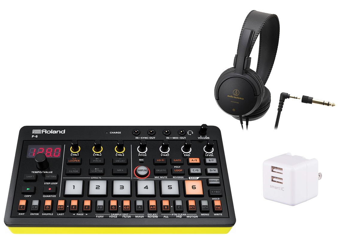 Roland ローランド / AIRA Compact P-6 CREATIVE SAMPLER [USB電源