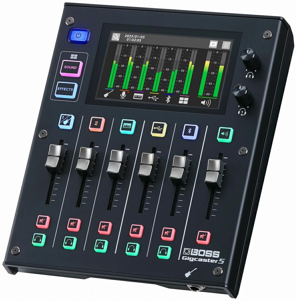 A*i様 BOSS Gigcaster 5 ミキサー 本体　新品同様 メーカー未 中古】BOSS ボス / Gigcaster 5 (GCS-5) 配信用オーディオミキサー GIG