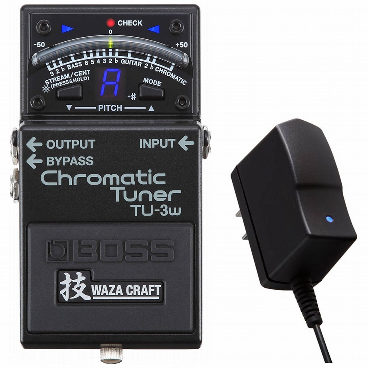 BOSS / TU-3W(J) Chromatic Tuner［純正ACアダプター同時購入セット