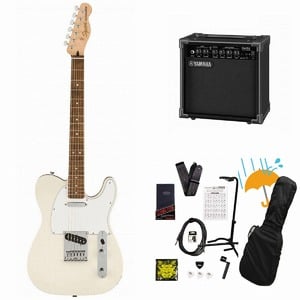 Squier by Fender / Affinity Series Telecaster Laurel FB WH PG Olympic White エレキギター YAMAHA GA15IIアンプ付属初心者セットR