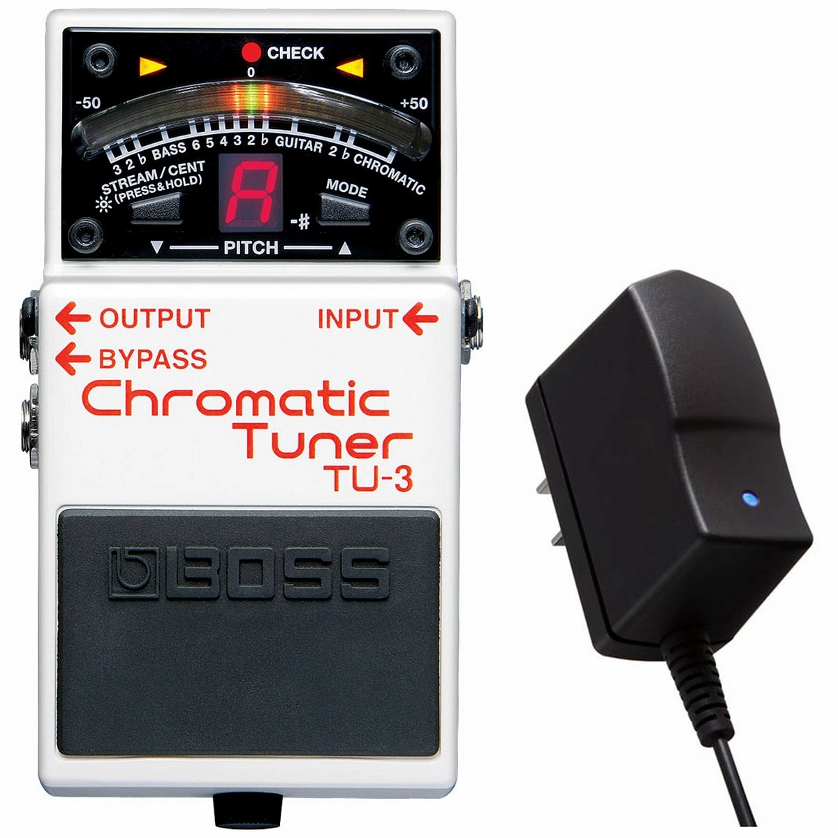 BOSS / TU-3 Chromatic Tuner［純正ACアダプター同時購入セット
