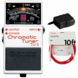 BOSS / TU-3 Chromatic Tuner チューナー 純正アダプターPSA-100S2+Fenderケーブル(Fiesta Red/3m) 同時購入セットの商品ページ