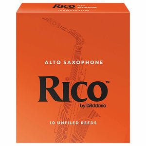 DAddario Woodwinds / RICO アルトサックス用リード オレンジ箱 10枚入