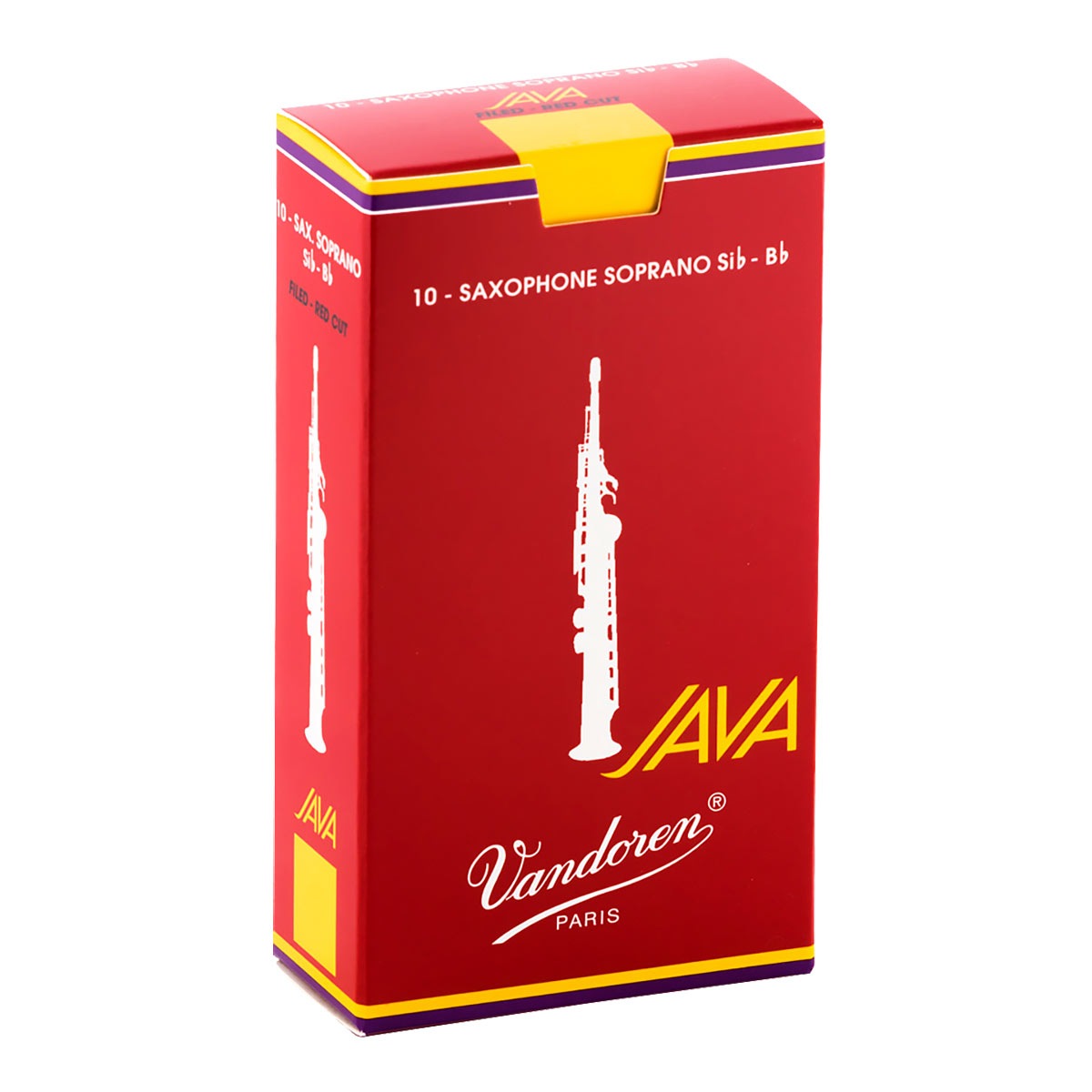 Vandoren / ソプラノサックス リード JAVA RED バンドレン 10枚入