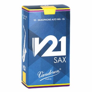Vandoren / アルトサックス リード V21 10枚入 3 1/2 (ノナカ正規品