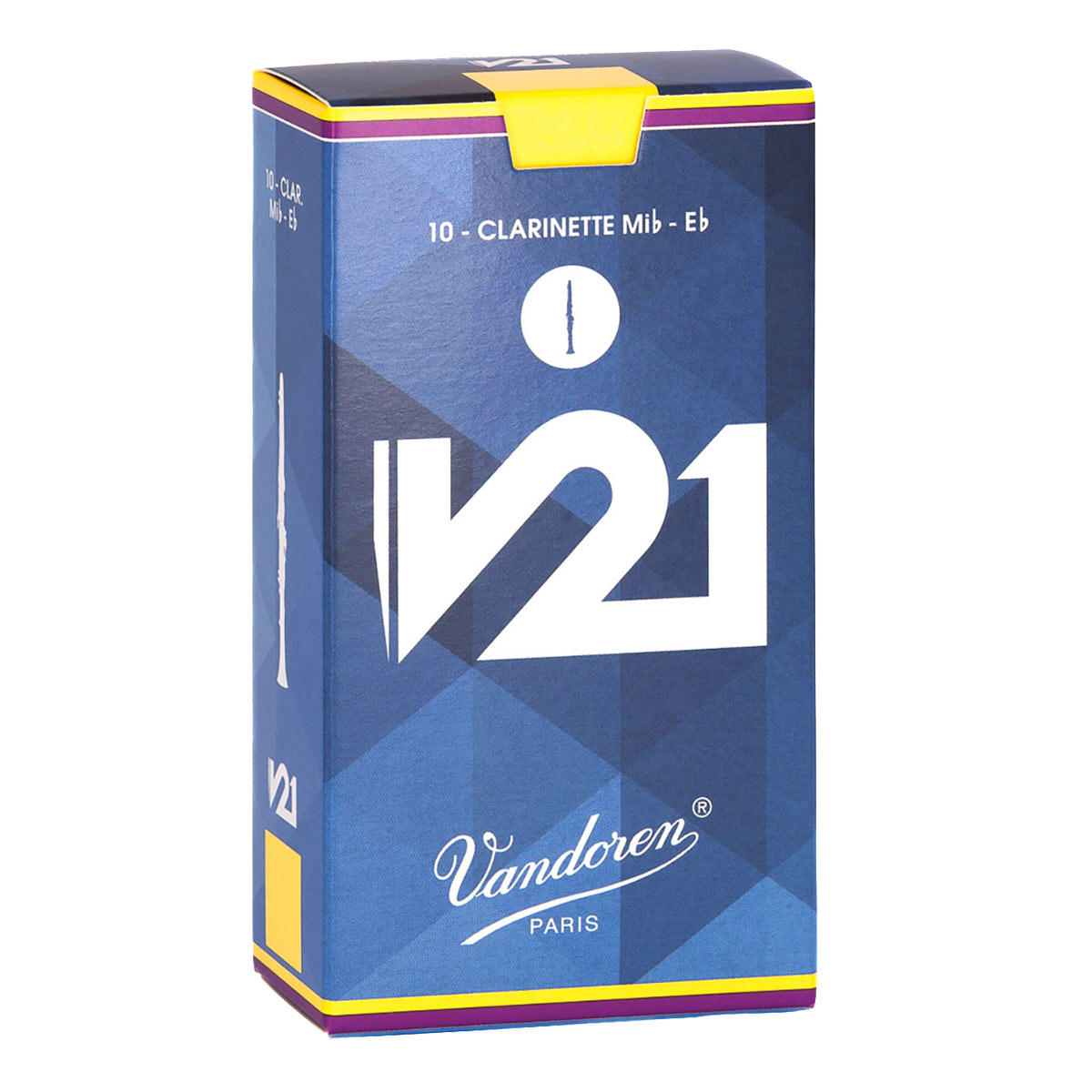 Vandoren / E♭クラリネット リード V21 10枚入 3 1/2 (ノナカ正規品