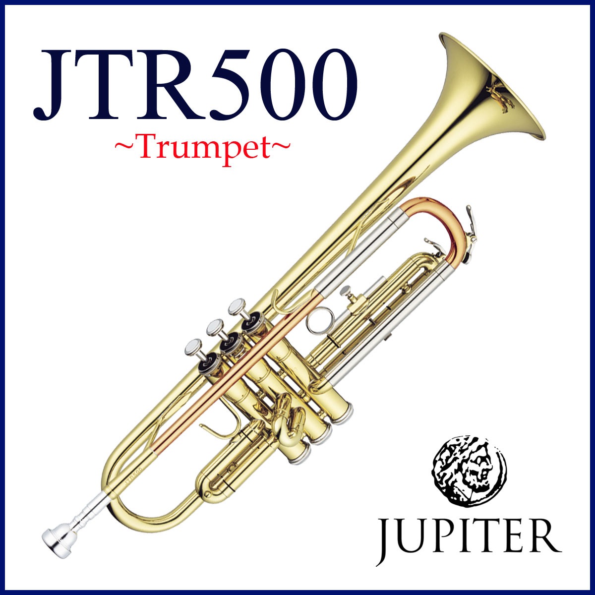JUPITER / JTR-500 ジュピター B♭ Trumpet トランペット ラッカー