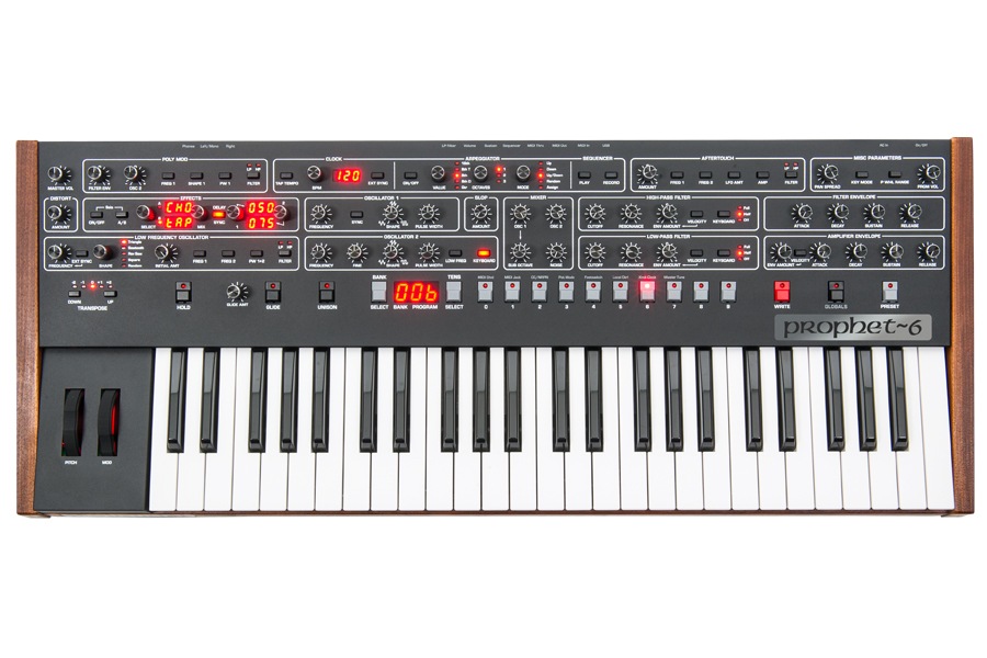 SEQUENTIAL Prophet-6 アナログシンセサイザー 状態良好 美品 SEQUENTIAL（Dave Smith Instruments） ( シーケンシャル ) Prophet 6