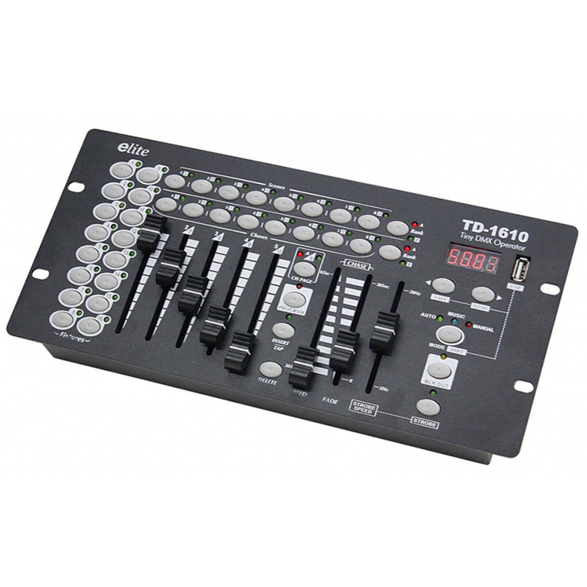 e-lite イーライト / TD-1610 小型DMXコントローラー【お取り寄せ商品